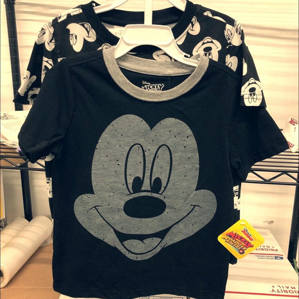 2 Disney kids shirt